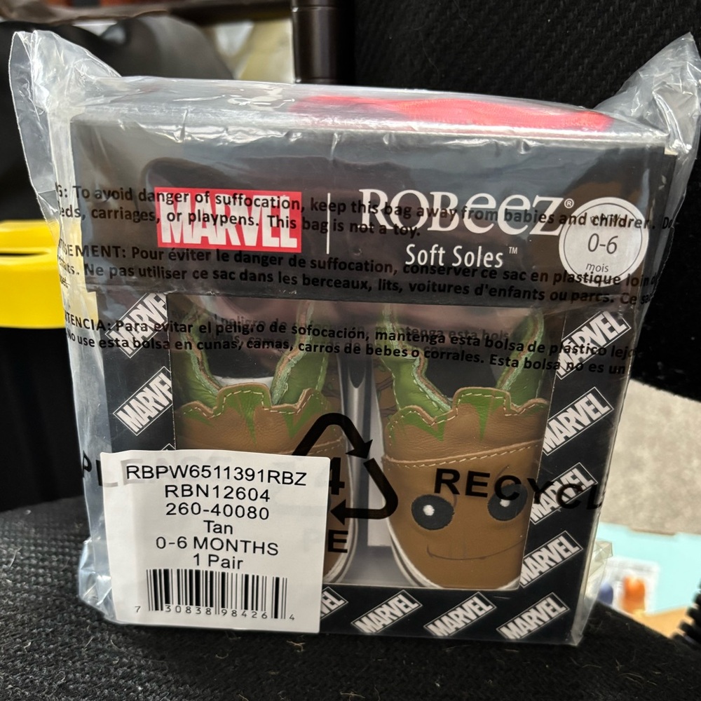 Brand new, never opened, Size 0-6 Brand New Groot Roobeez - Picture 3 of 4